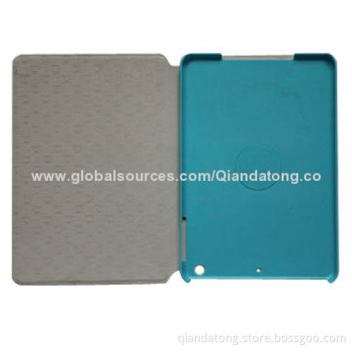 Handmade PU Leather Cases for iPad Mini 2, with 360 Degrees Rotation, Comfortable Texture